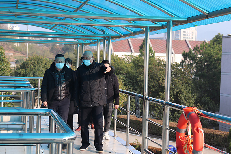 市國資委到公司開展春節(jié)前安全生產(chǎn)專項檢查