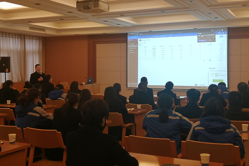 公司開展OA 預(yù)算模塊培訓(xùn)