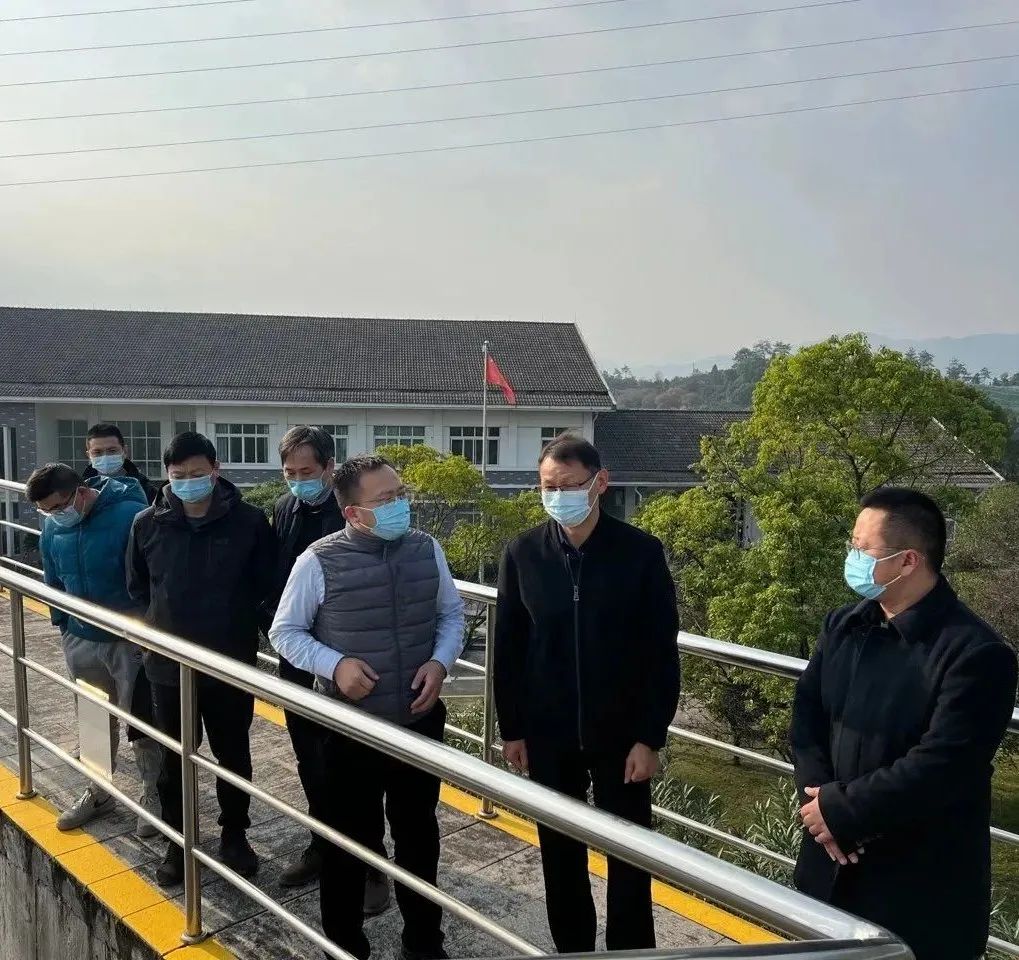 市政協(xié)副主席邵祥軍一行來水閣污水處理廠開展甌江河長制調(diào)研